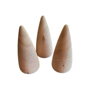 Nordstrom Lot of 3 Wood Tree in Natural Wood Decor